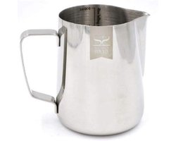 Melkopschuimer Kan - Opschuimkan RVS - Koffie Maken - Profiel Tuit - 600 ml - Zilver