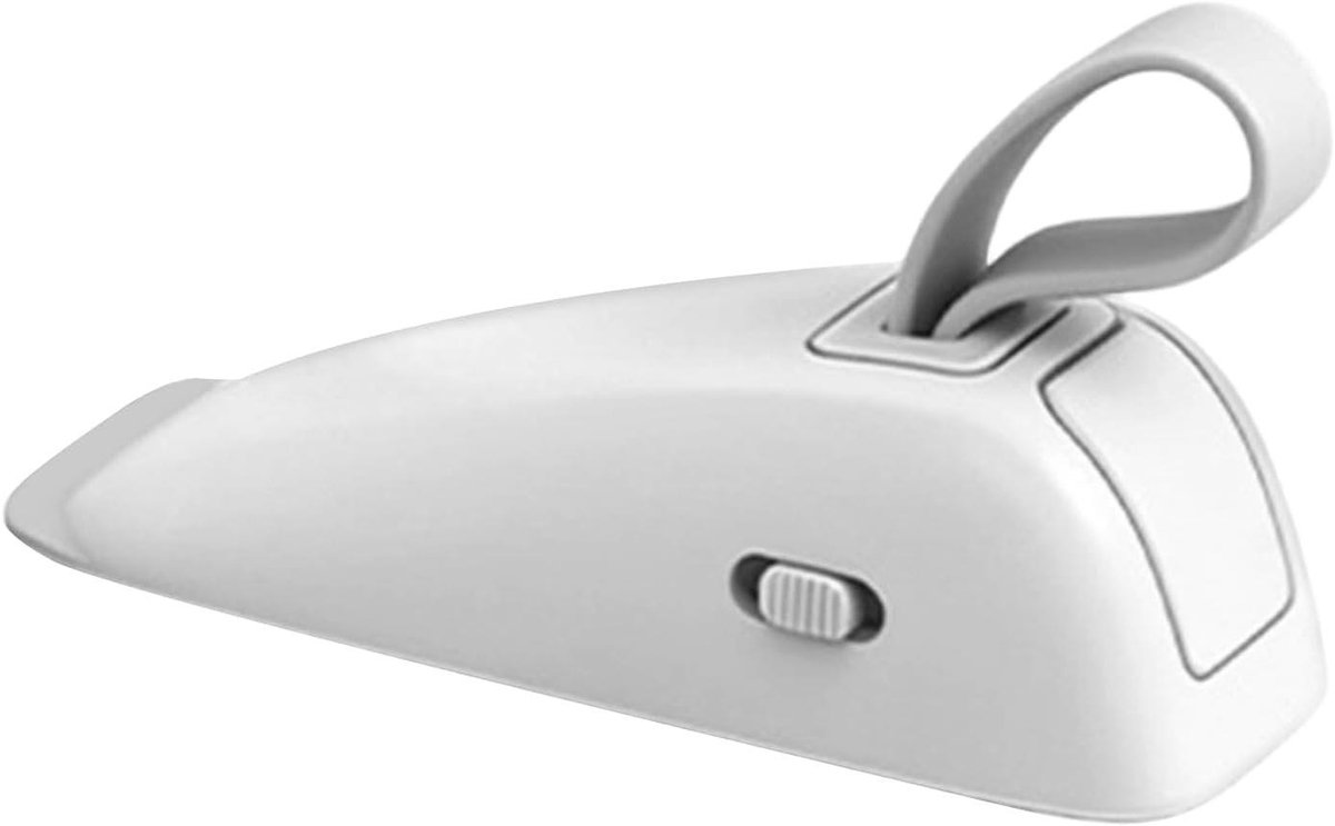 Deurwig Alarm - Veiligheidsstopper - Extra Beveiliging - Luid Alarm Geluid - 13 cm Lengte - Wit
