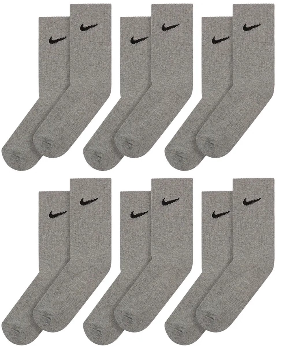Nike Everyday Cushion Band Crewsokken 6 Paren Man Zwart