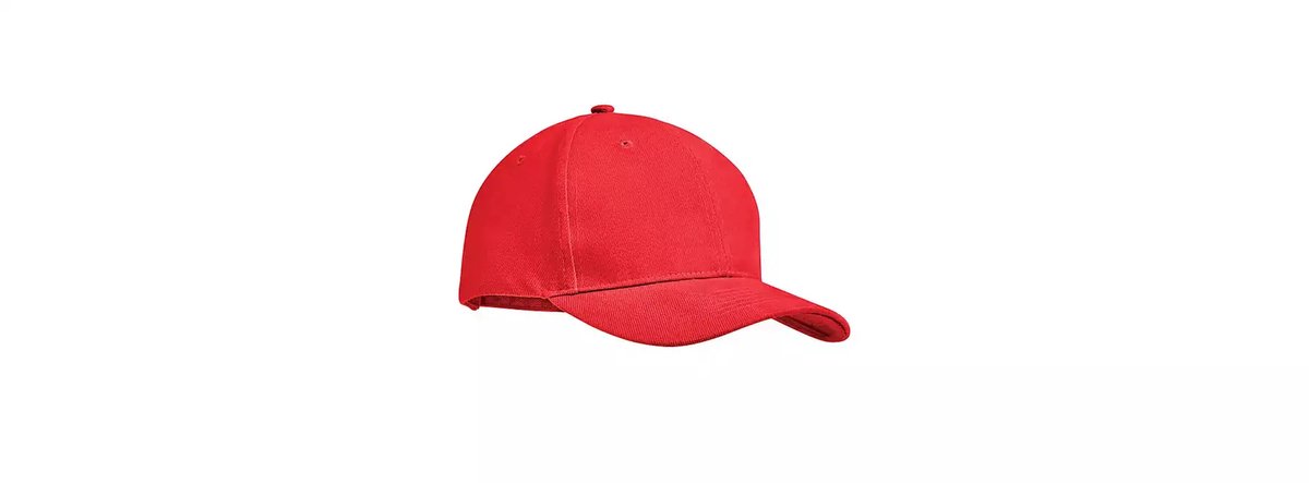 SOL'S Six Panel Cap Tekapo LC04343 - Bright Red - One size