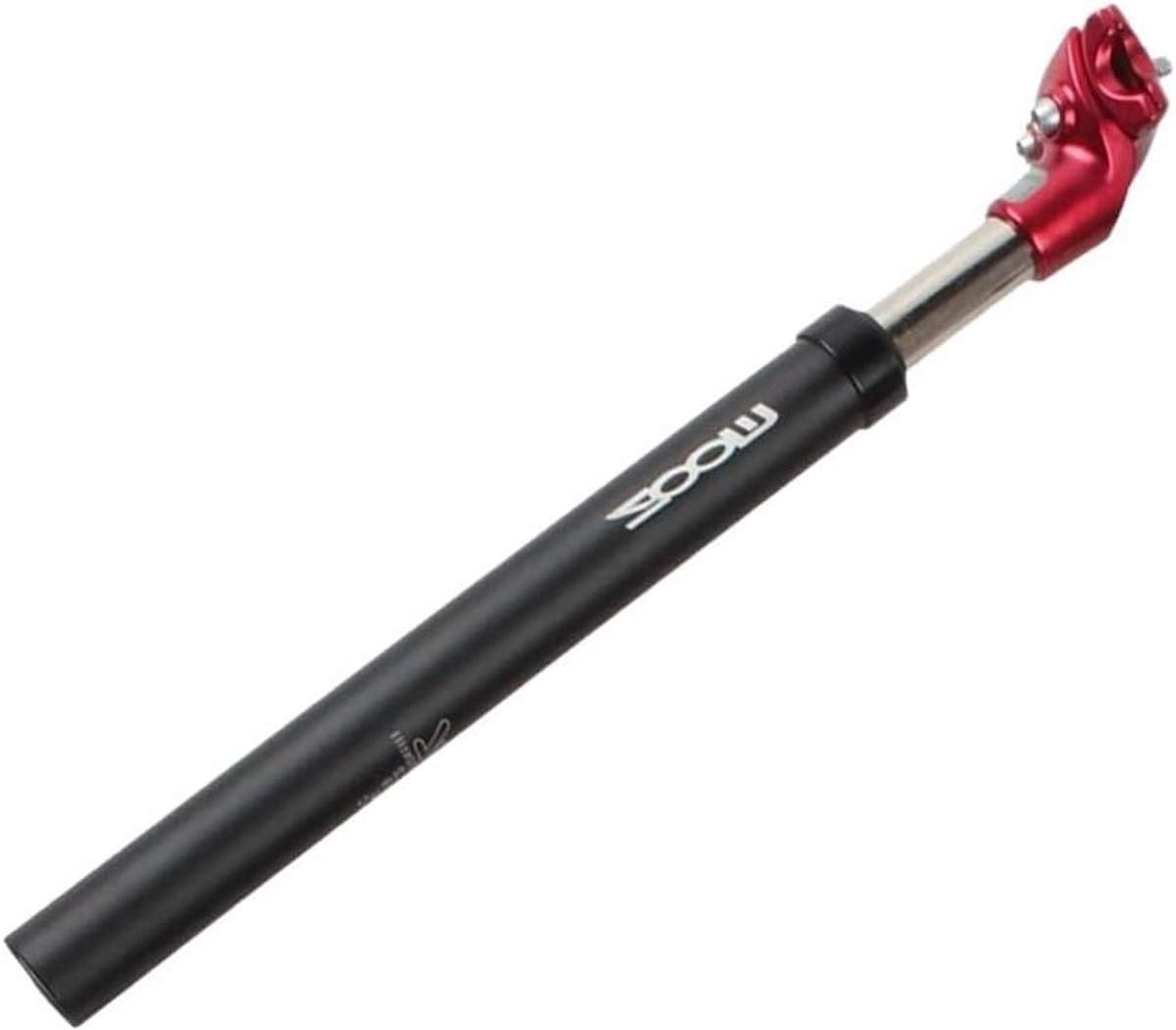 Fiets Zadelpen Suspension - Zadelpen Schokdemper - Comfortabel Fietsen - Schokabsorptie - 27.2 - 33.9mm - Rood