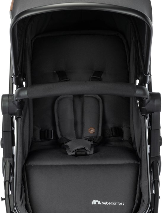 Bebeconfort Haze Trio Luxe - 3-in-1 reissysteem kinderwagen - 0-4 jaar (0-22 kg) - 2-in-1 stoel - Mineral Graphite van Bebeconfort — afbeelding 3