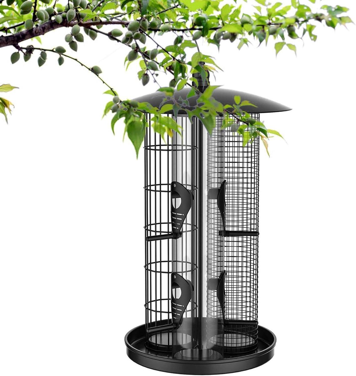 Vogelvoederhuis - Voederstation Tuin - Vogels Voeren - Eekhoornbescherming - 34 x 25 x 13 cm - Uniek
