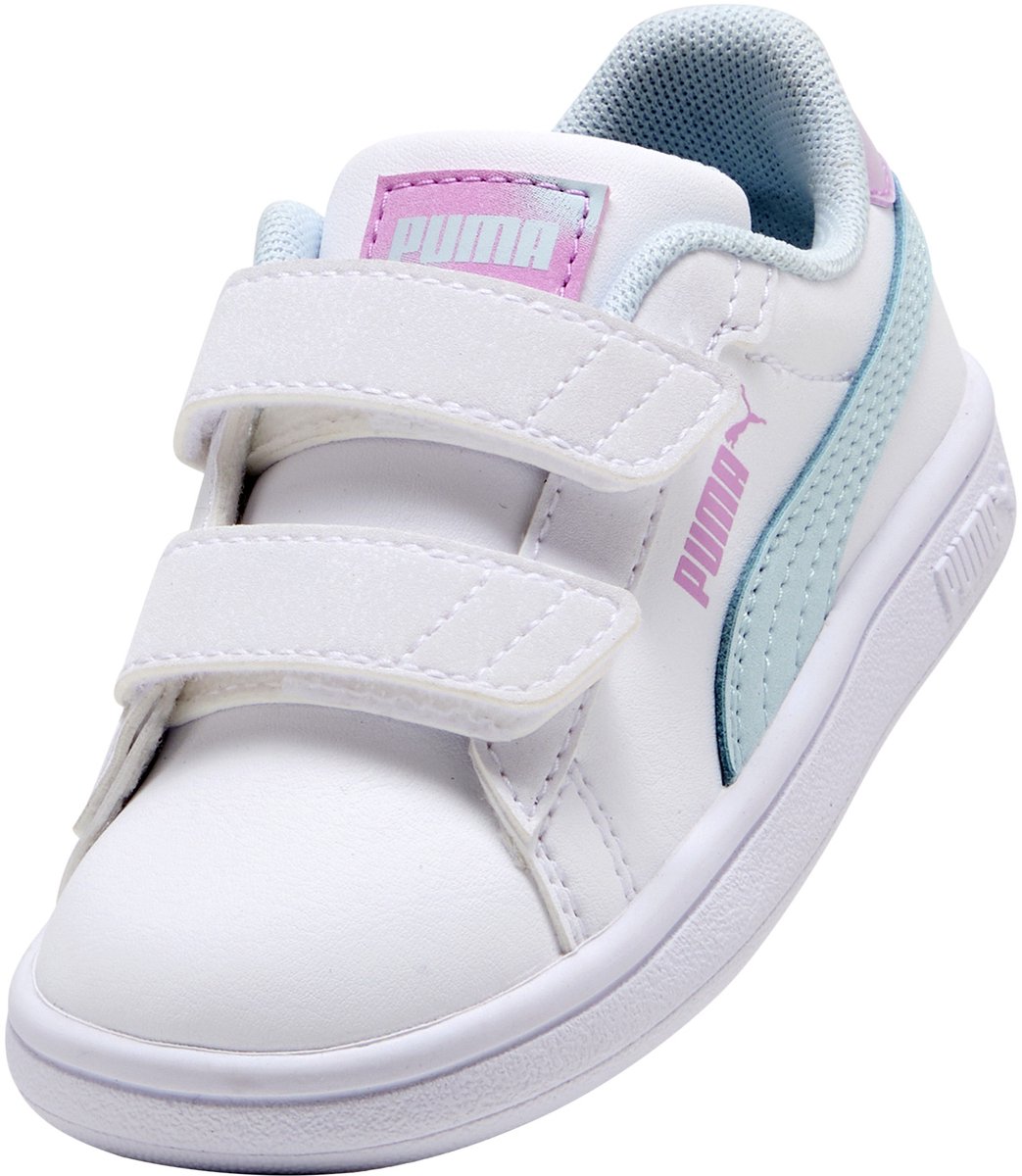 Smash 3.0 Faded Glow V Inf sneakers met klittenband voor kinderen Wit