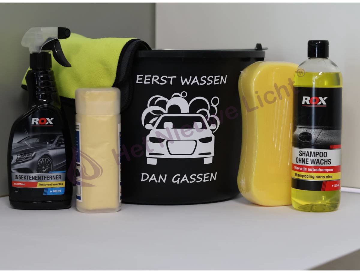 Luxe Auto Wasemmer 12L – Complete Autowas Cadeauset