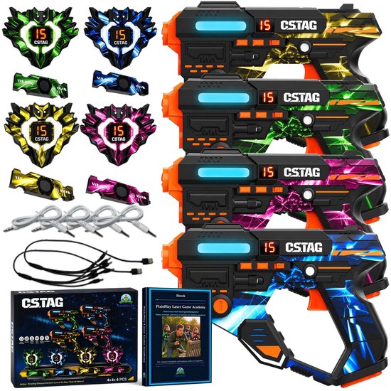 PixiePlay Lasergame Set Kinderen