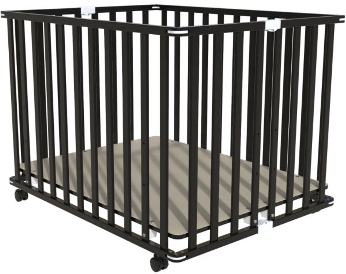Born Lucky Opvouwbare Baby Box Flip Zwart – foto 2