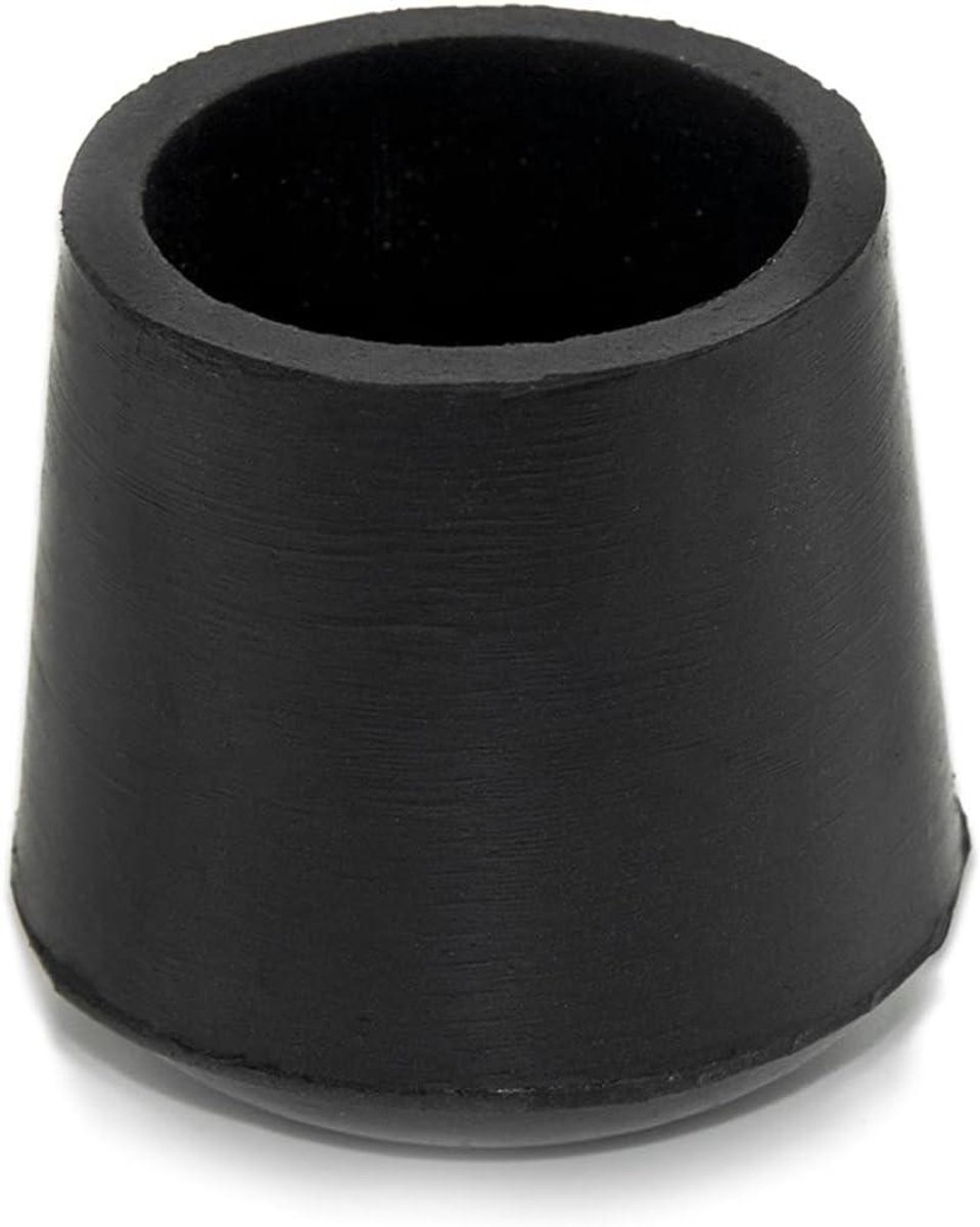 Stoel Beenkappen - Meubel Voetjes - Vloer Beschermen - Anti-kras Rubber - 28 mm - Zwart