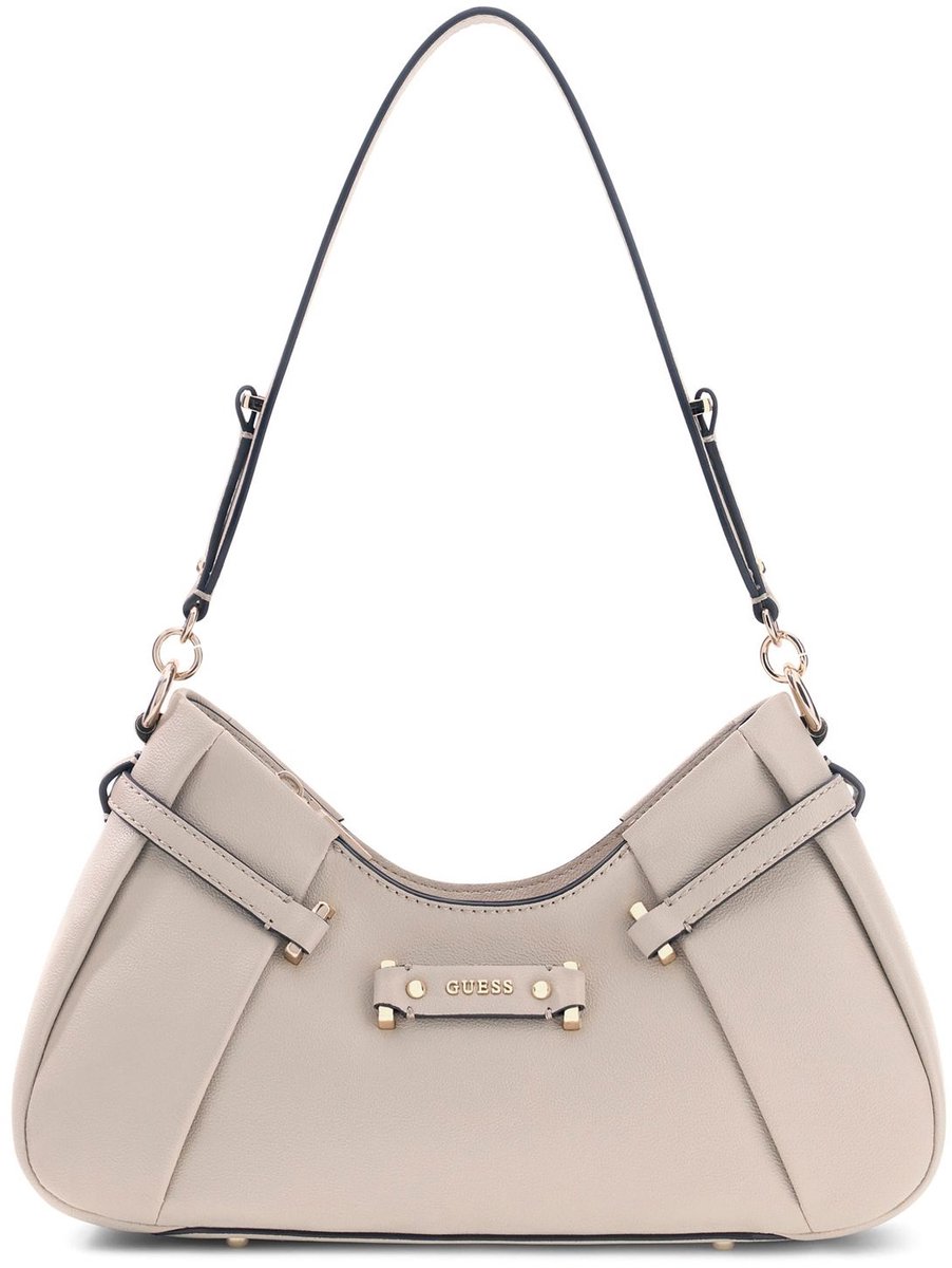 GUESS schoudertas Dorothy Girlfriend Shoulder Bag Bone beige
