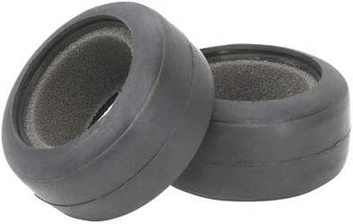 Holle kamerbanden - Voorbanden set - Modelauto tuning - Specifiek chassis - 2 stuks - Zwart