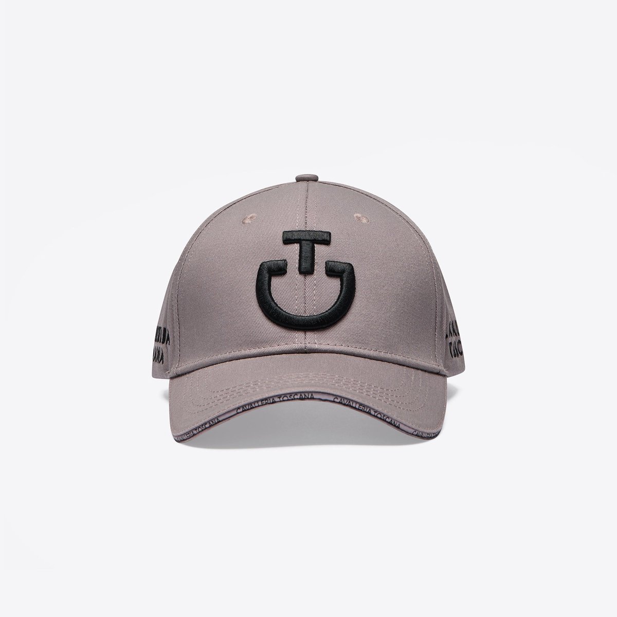 Cavalleria Toscana CT Cap katoenen pet Cipria/Zwart
