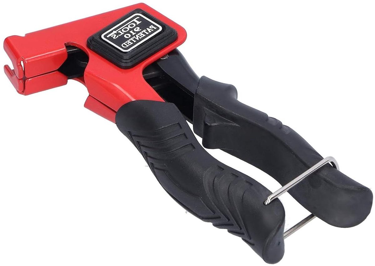 Klinknagel Gereedschap - Klinktang Muuranker - Bevestigen Materialen - Gelegeerd Staal - 17 cm Lengte - Zwart