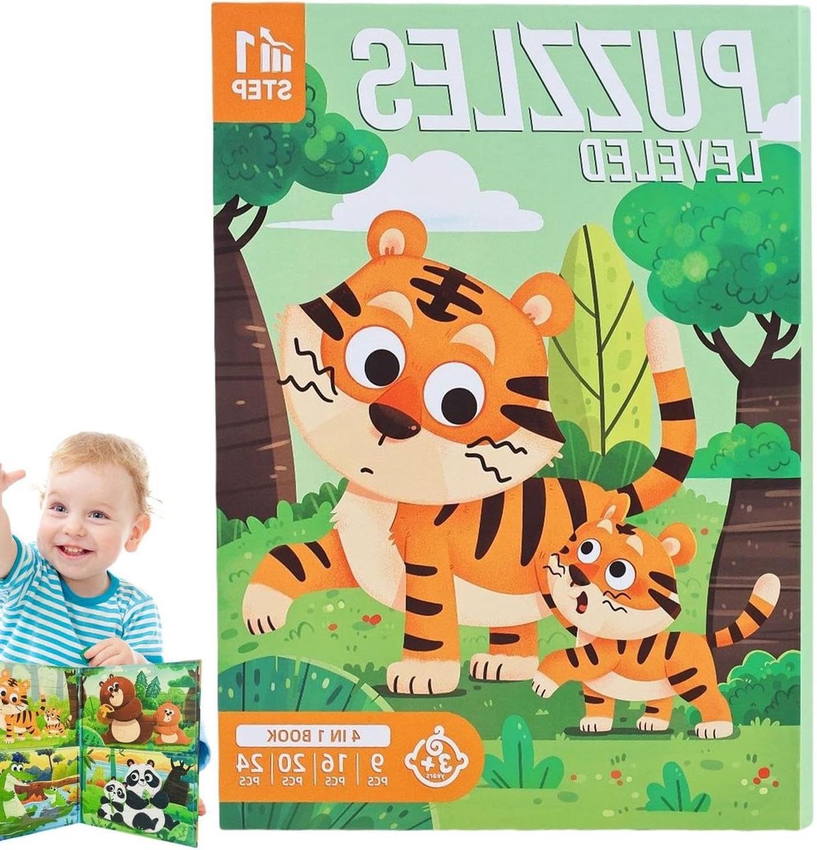 Magnetische Puzzel - Educatief Spel - Reizen en Leren - Veilige Magneetsluiting - 28.7 x 21.7 cm - Meerdere Kleuren