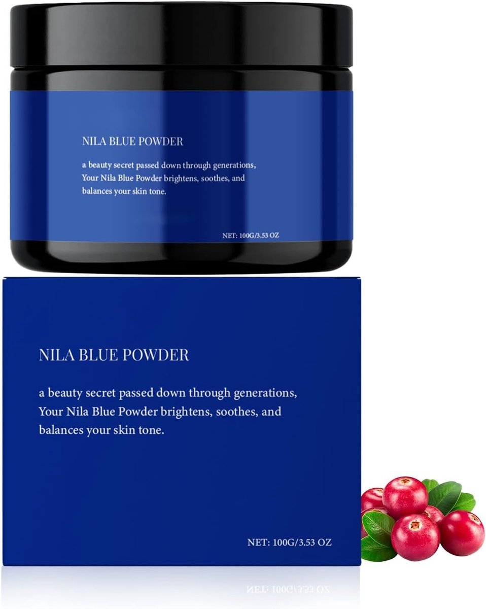 Natuurlijke Poeder voor Huidverzorging, 100g Lichter Masker Poeder, Hydraterend en Witterend voor een Egalere Huidtoon, Ideaal voor Dagelijks Gebruik