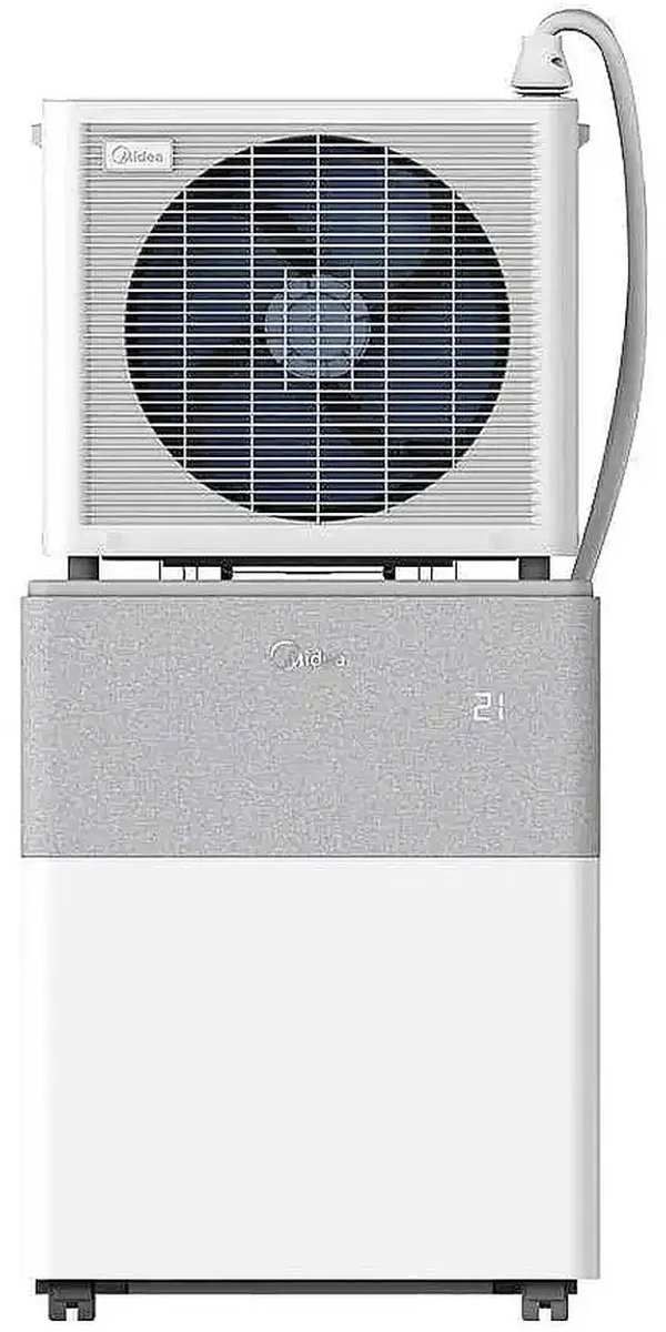 AUX Inverter 3-in-1 12000 BTU mobiele airconditioner, tot 30% energiebesparing, afstandsbediening, stil voor slaapkamer, 4 standen, R290-koelmiddel, energieklasse A thumbnail 2