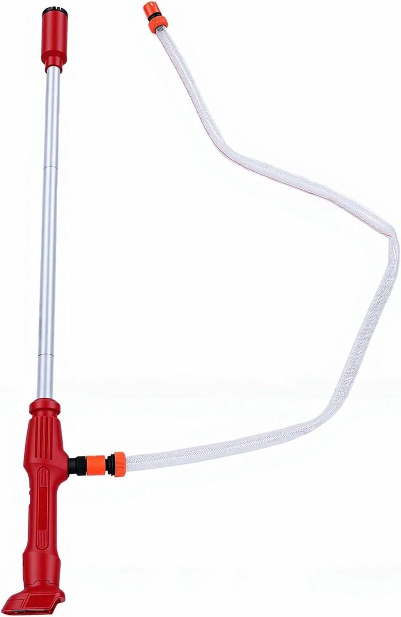 Oplaadbare Waterpomp - Dompelpomp Tuin - Tuin Bewateren - Borstelloze Motor - 90 cm Zuigdiepte - Aluminium