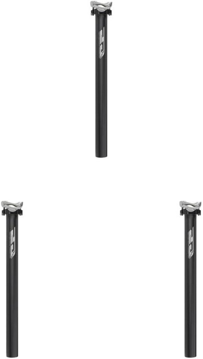 Fiets Zadelpen - Zadelbuis - Fietsen - Lichtgewicht Aluminium - 385mm Lengte - Zwart