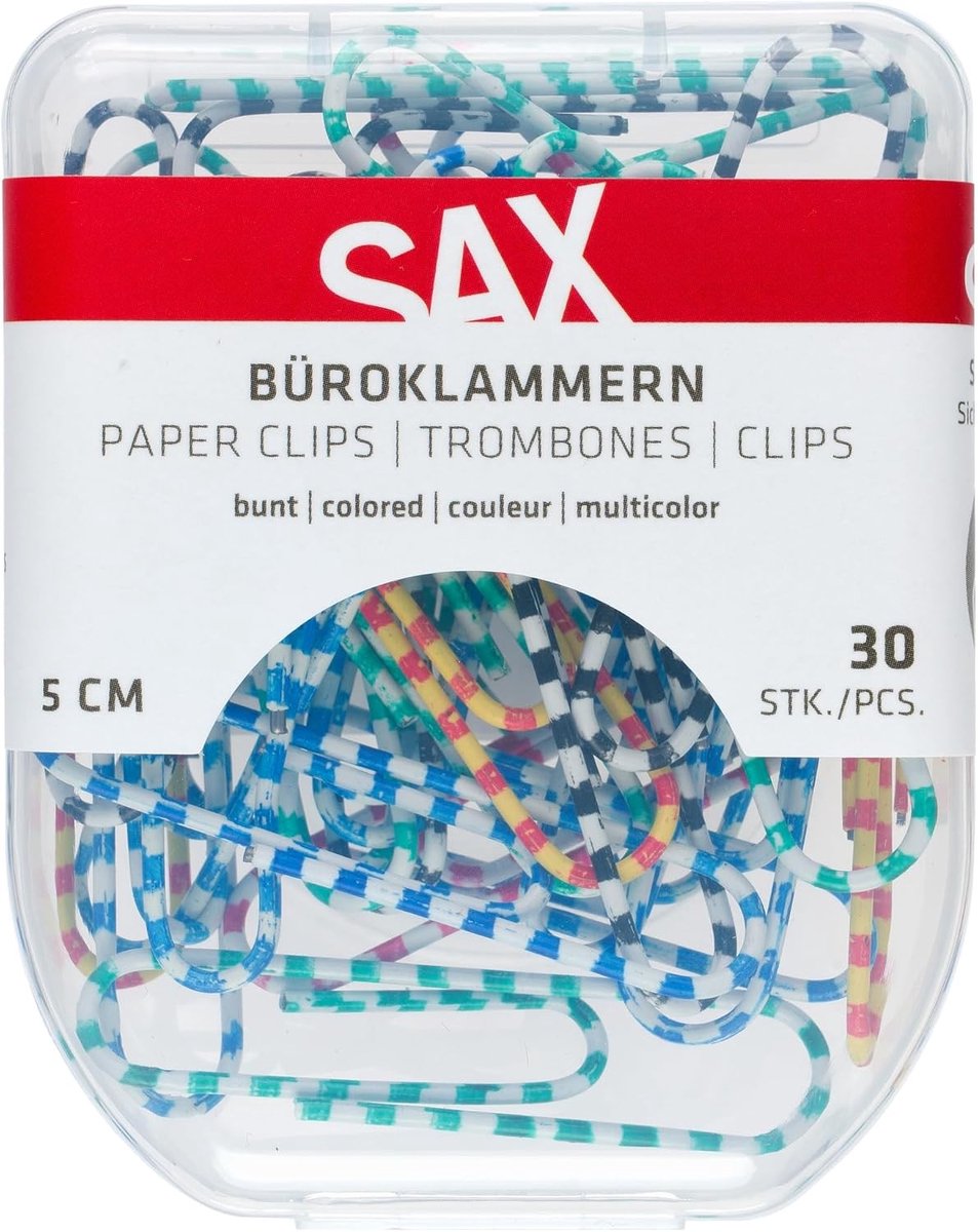 Paperclips - Geen Kleur - 5 cm - Metalen Klemmen voor Documenten - Voor Kantoorbenodigdheden