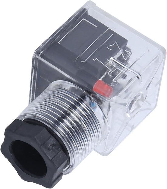 Magnetische Spoelstekker met Transparante Voltage Indicator IP65, Sterke Aanpassing voor Hydraulische Kleppen DC24V, Betrouwbaar en Duurzaam — afbeelding 4