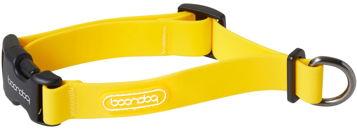 Boondog Joy Waterproof Hondenhalsband - Waterdicht - Verstelbaar - Yellow - Maat L