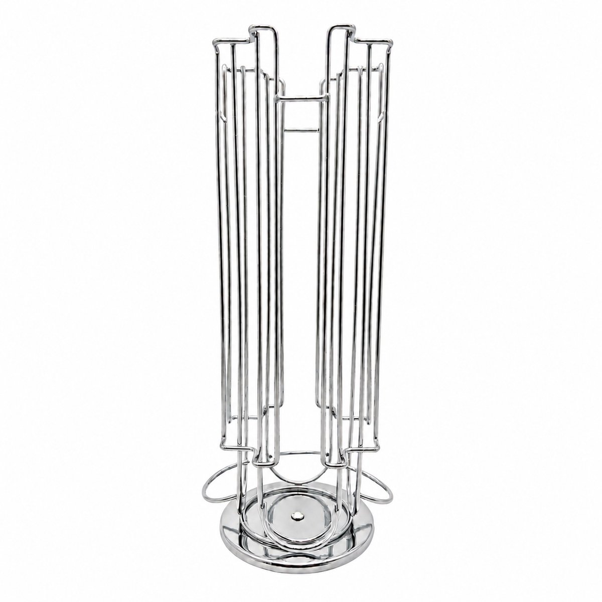 Purepeak Koffiecups Houder Geschikt voor 24 Capsules Dolce Gusto - Zilver - RVS