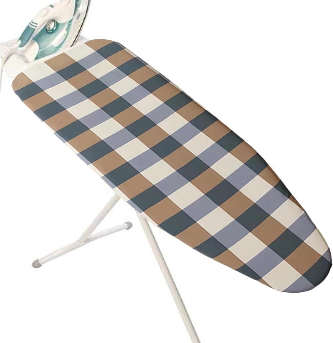 Strijkplankhoes - Strijkkussen Tafel - Kleding Strijken - Hitte Reflecterend - 100x34cm - Grijs