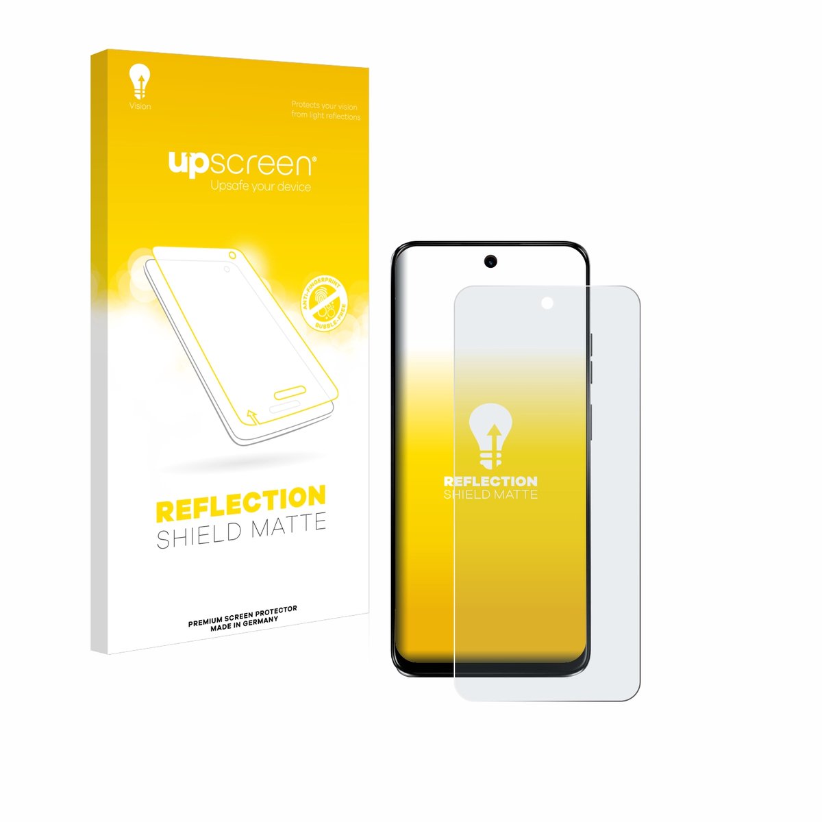 upscreen - Screenprotector voor Motorola G34 5G - Folie Beschermfolie anti glare matte