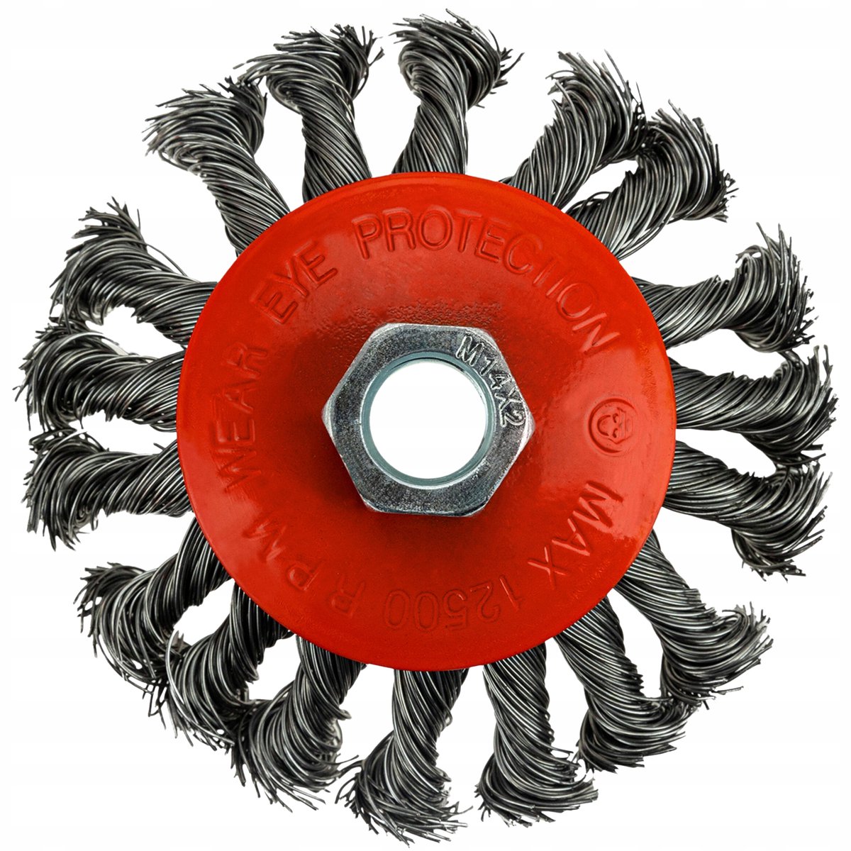 Vergionic Schijfborstel M14 Staal 100mm - Reinigen & Ontbramen