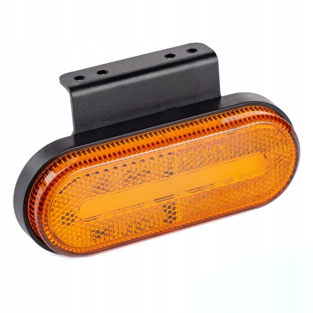 Oranje LED Markeringslamp Ovaal IP67 10-30V met Homologatie