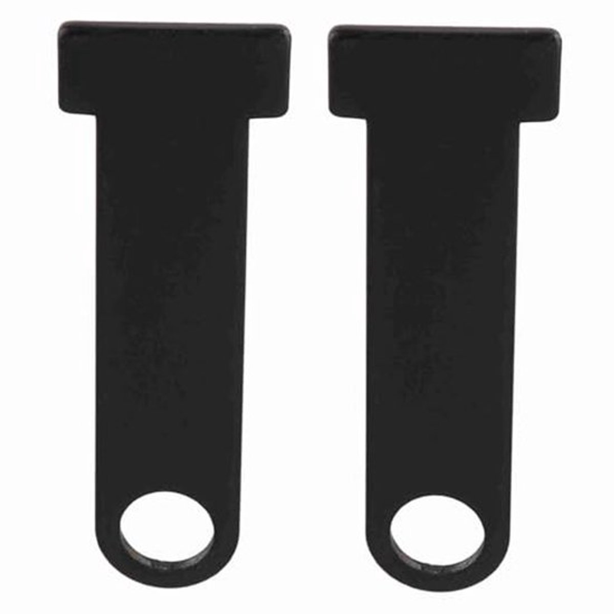 Solidchoice - Helm stalen ringslot - Universeel D-ringslot - Robuuste beveiliging - Black - Helmriem D-ring slot - Geschikt voor motorhelmen - Zwart