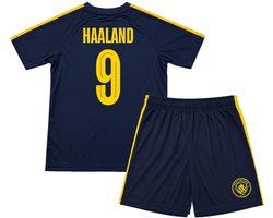 Haaland Manchester City Voetbaltenue Uit - 2026-2027 - Voetbal Tenue Kinderen - Shirt en Broekje - Jongens en Meisjes -- Maat 152