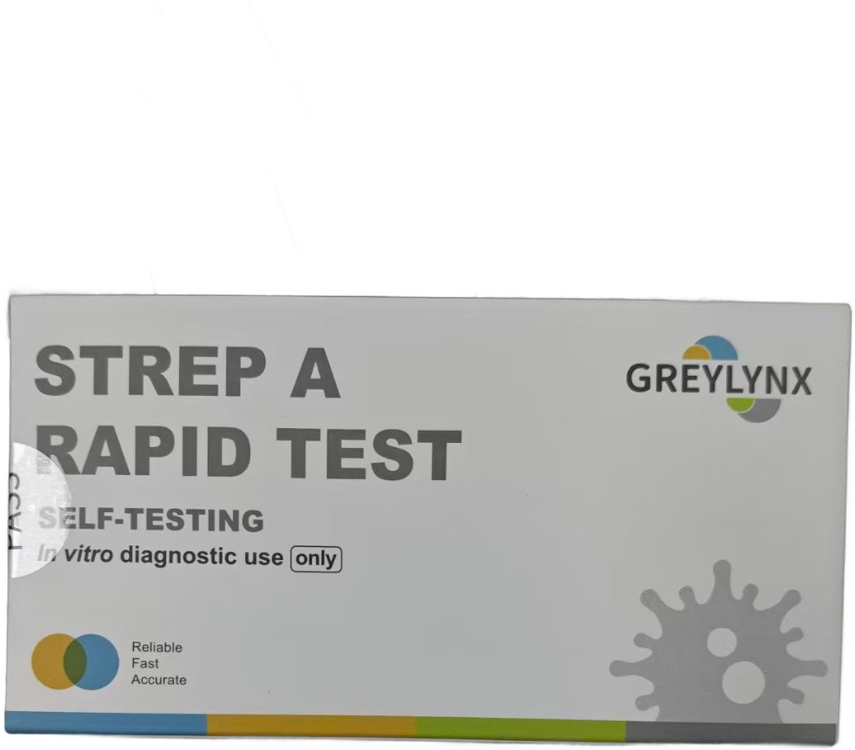 GreyLynx- Strep A Rapid test - Zelf test - Snel test - keelpijn - 5 minuten
