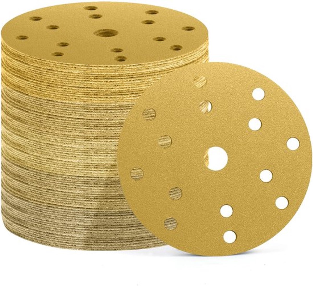 50 stuks Schuurschijven 150 mm - Schuurpapier voor diverse toepassingen