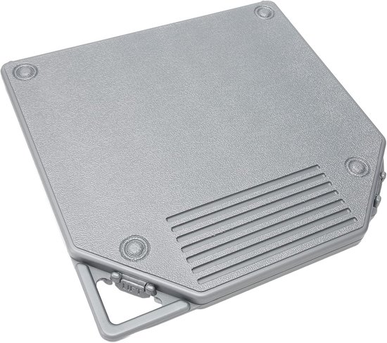 Scratchvrije 10 Inch Lege Tape Reel Opbergdoos voor Geluidsbanden, Plastic, Draagbare Handgreep, Geschikt voor Universele 10 Inch Open Reel Geluidsbanden, Compact en Praktisch — afbeelding 5