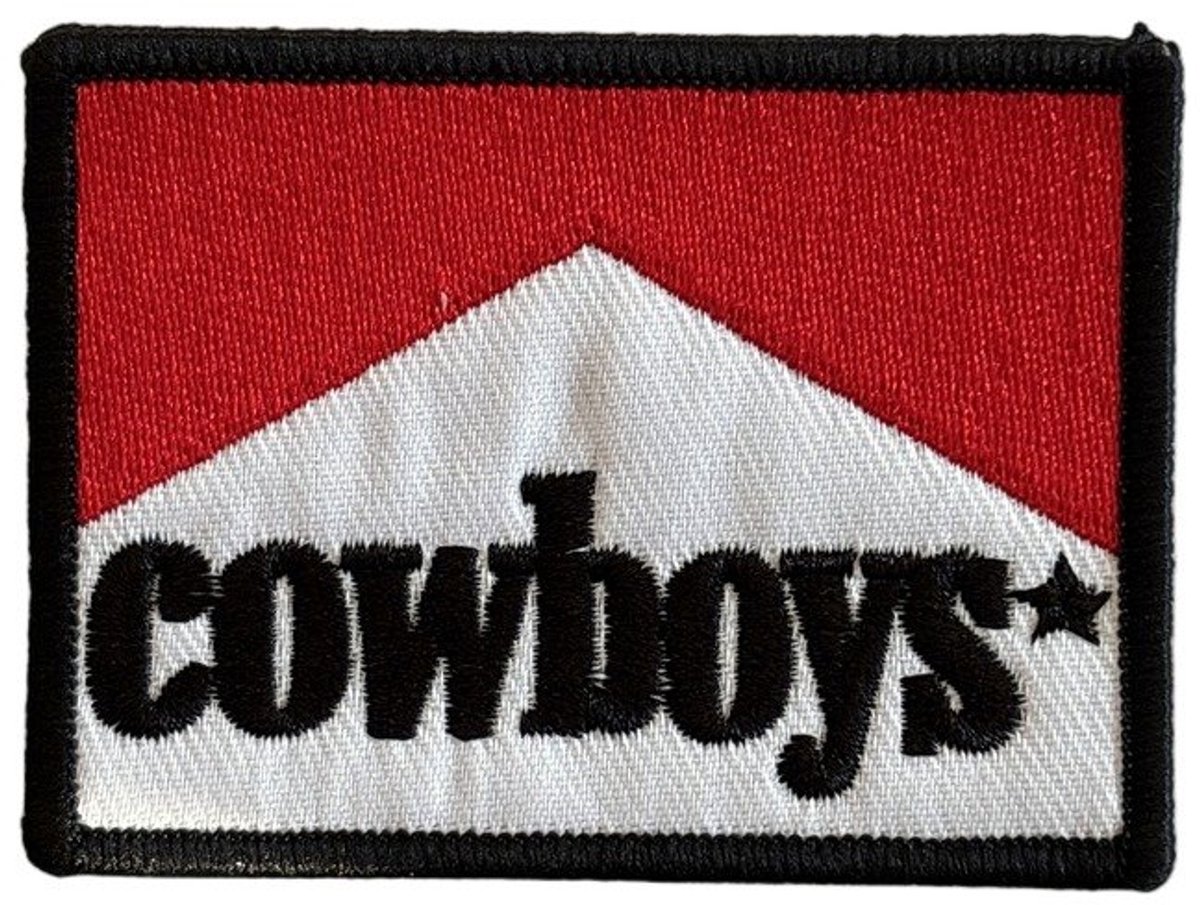 Patchy® – Cowboys Strijk Embleem Patch 8 x 6 cm