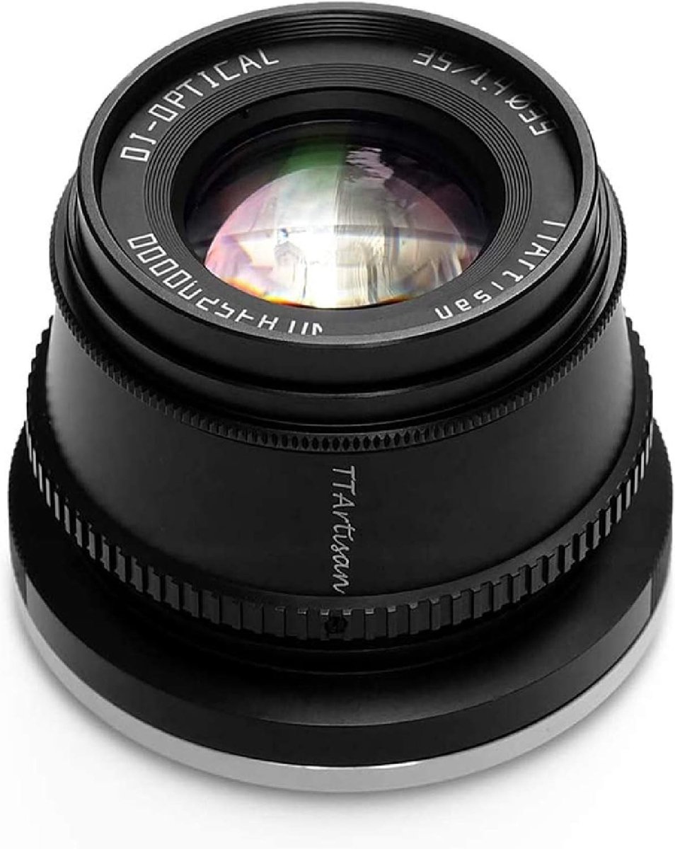 35mm F1.4 Lens voor APS-C Camera's - Handmatige Focus, Geschikt voor Sony E-mount, Perfect voor Landschaps- en Portretfotografie