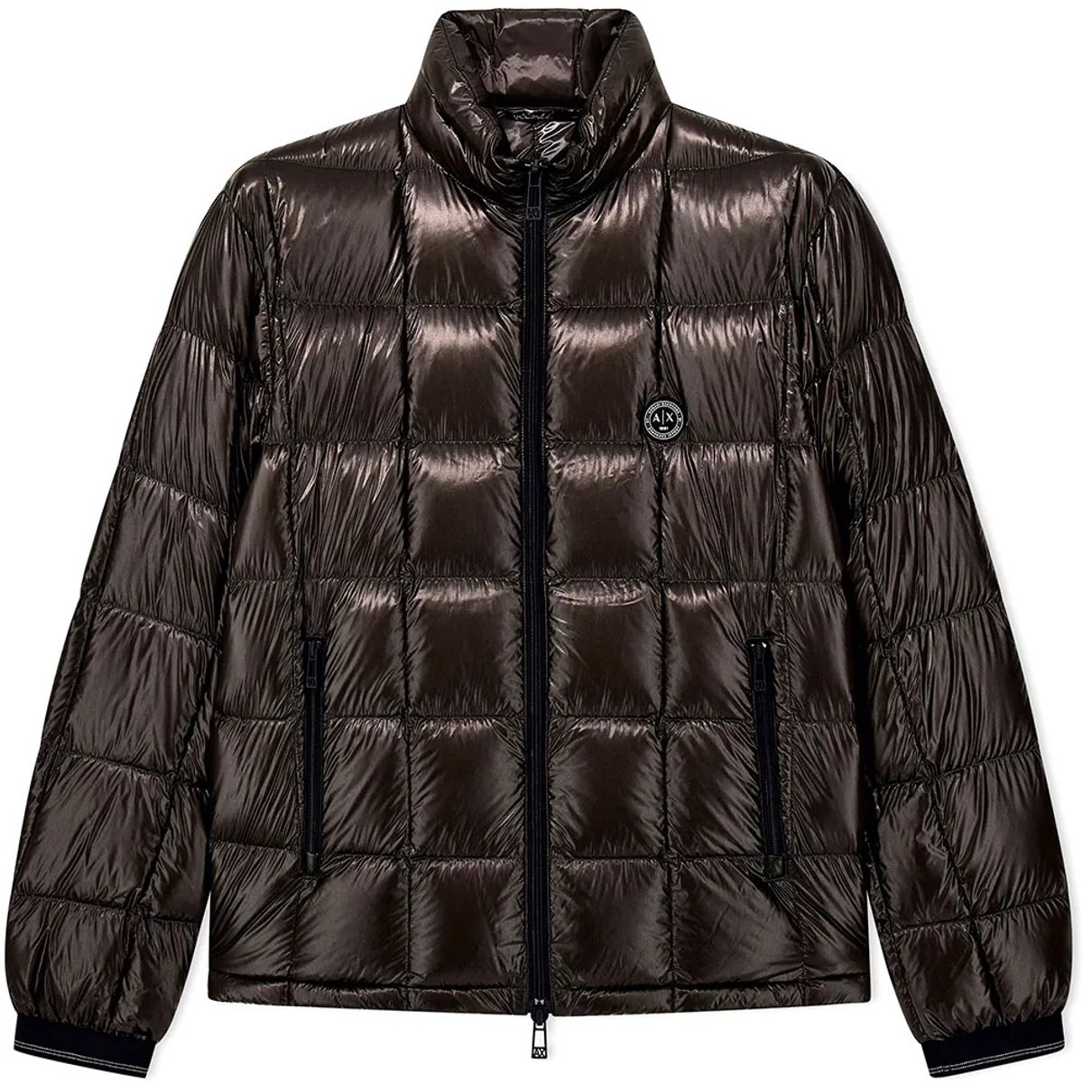 Armani Exchange Xm003474_af23755 Gewatteerde Jas Bruin M Man