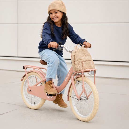 Deryan Liv Kinderfiets 18 inch - Verstelbaar Stuur en Zadel - Roze van Deryan — afbeelding 5