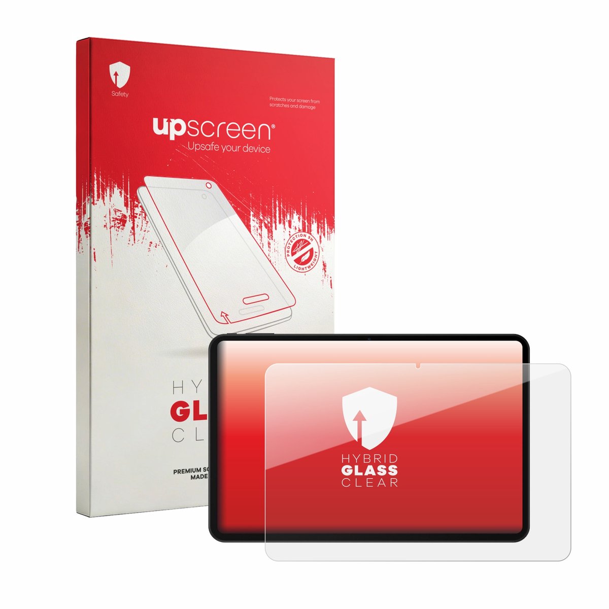 upscreen - Screenprotector voor POCKAM P13 13.4" - Folie Beschermfolie Beschermglas transparant