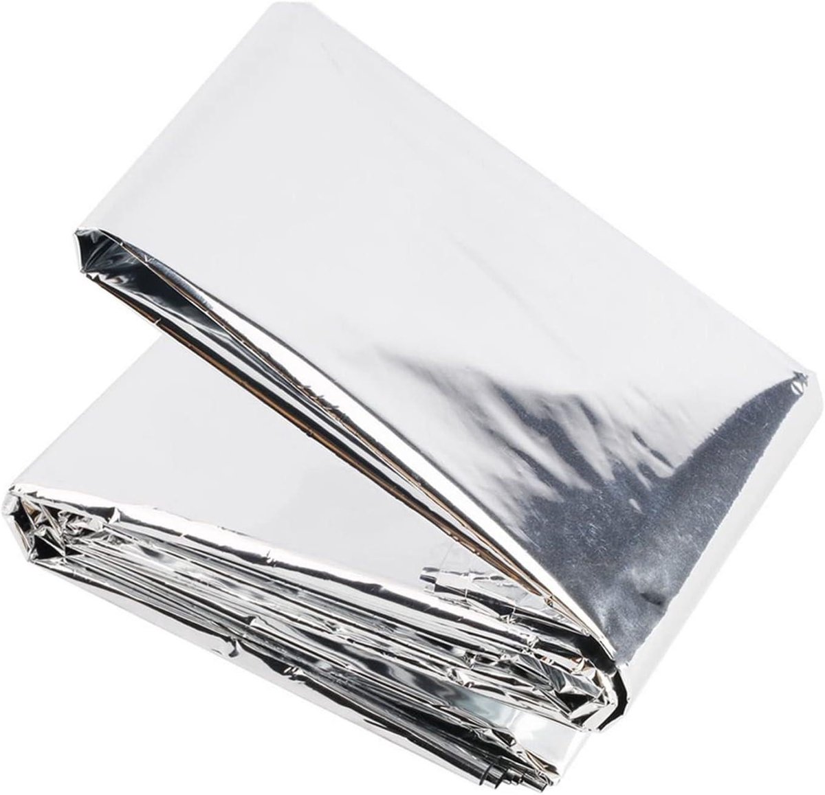 Nooddeken - Survival Deken - EHBO Buiten - Warmteretentie 90% - 130x210cm - Zilver