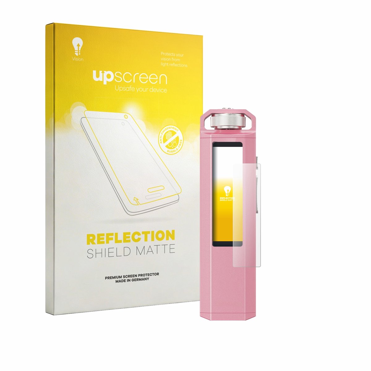 upscreen - Screenprotector voor FiiO SnowSky Echo Nano - Folie Beschermfolie anti glare matte