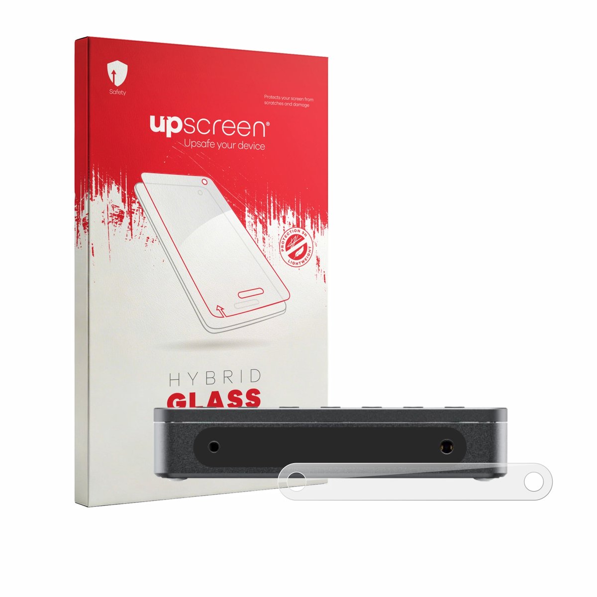 upscreen - Screenprotector voor FiiO DM13 BT - Folie Beschermfolie Beschermglas transparant