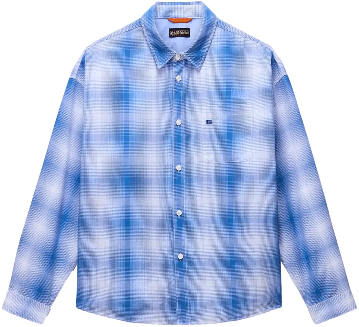Shirt met lange mouwen Napapijri Eos Check Chz