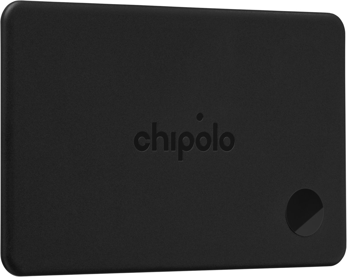 Chipolo CARD – Bluetooth Wallet Tracker & ItemFinder – Draadloos Oplaadbaar – 110 dB – Compatibel met Apple Find My & Google Find Hub - Waterdicht IP67 - 2 Pack