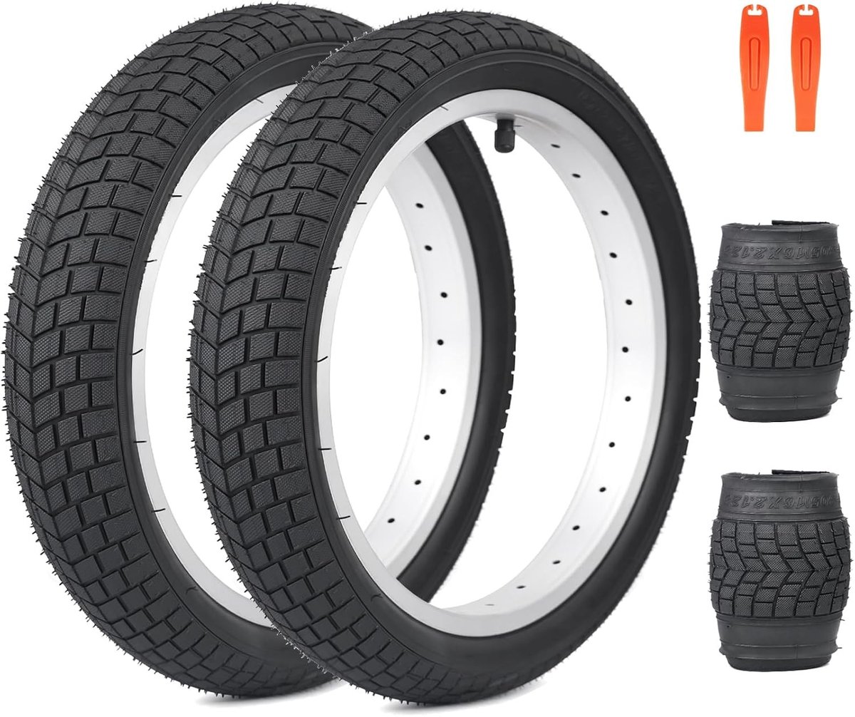 Vouwbare 14" Kinderfietsbanden 14x2.125 - Geschikt voor BMX, MTB, Stadsfietsen en Trikes