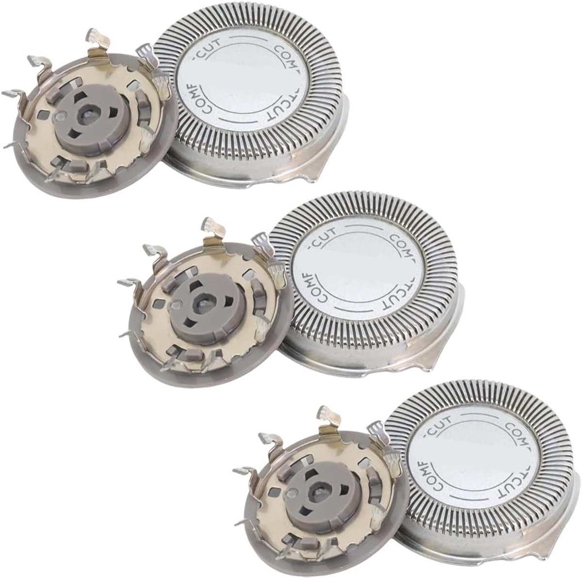 Vervangingsscheermesjes voor Philips, 3 Stuks, Geschikt voor Series 1000 en 3000, Scheerkoppen en Star Wars Aquatouch