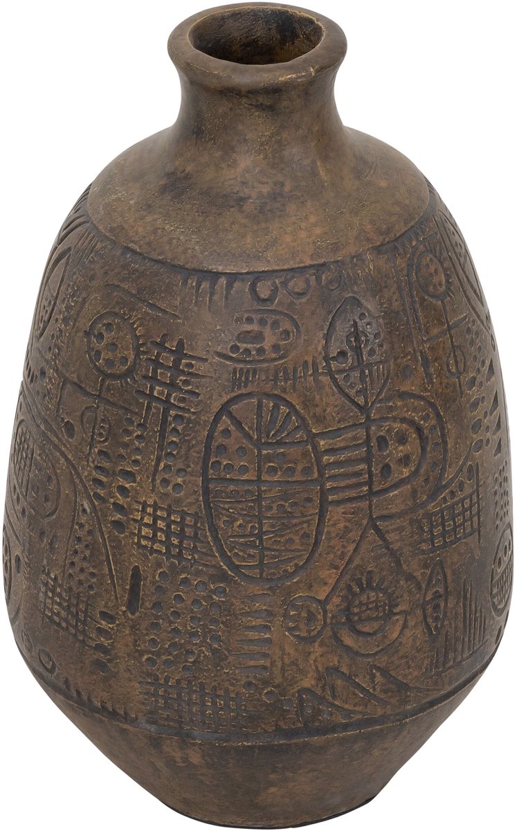 MUST Living Vase Faro,33xØ20 cm, fiber cement