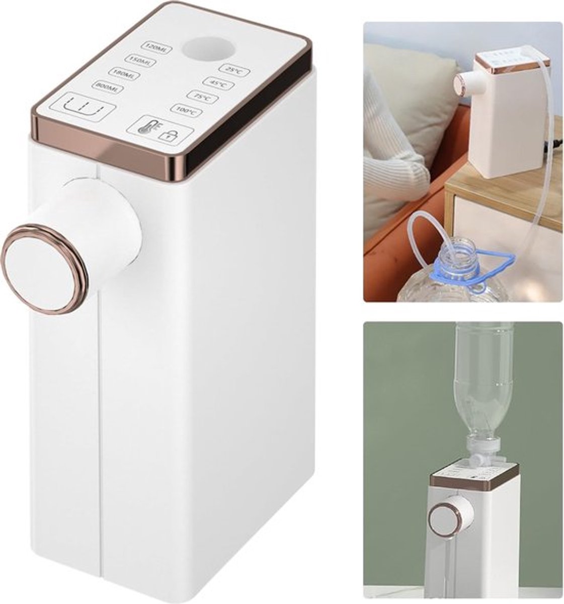 Heetwaterdispenser - Heetwatertap - Warmwaterdispenser - Direct heet water - Voor thuis en kantoor