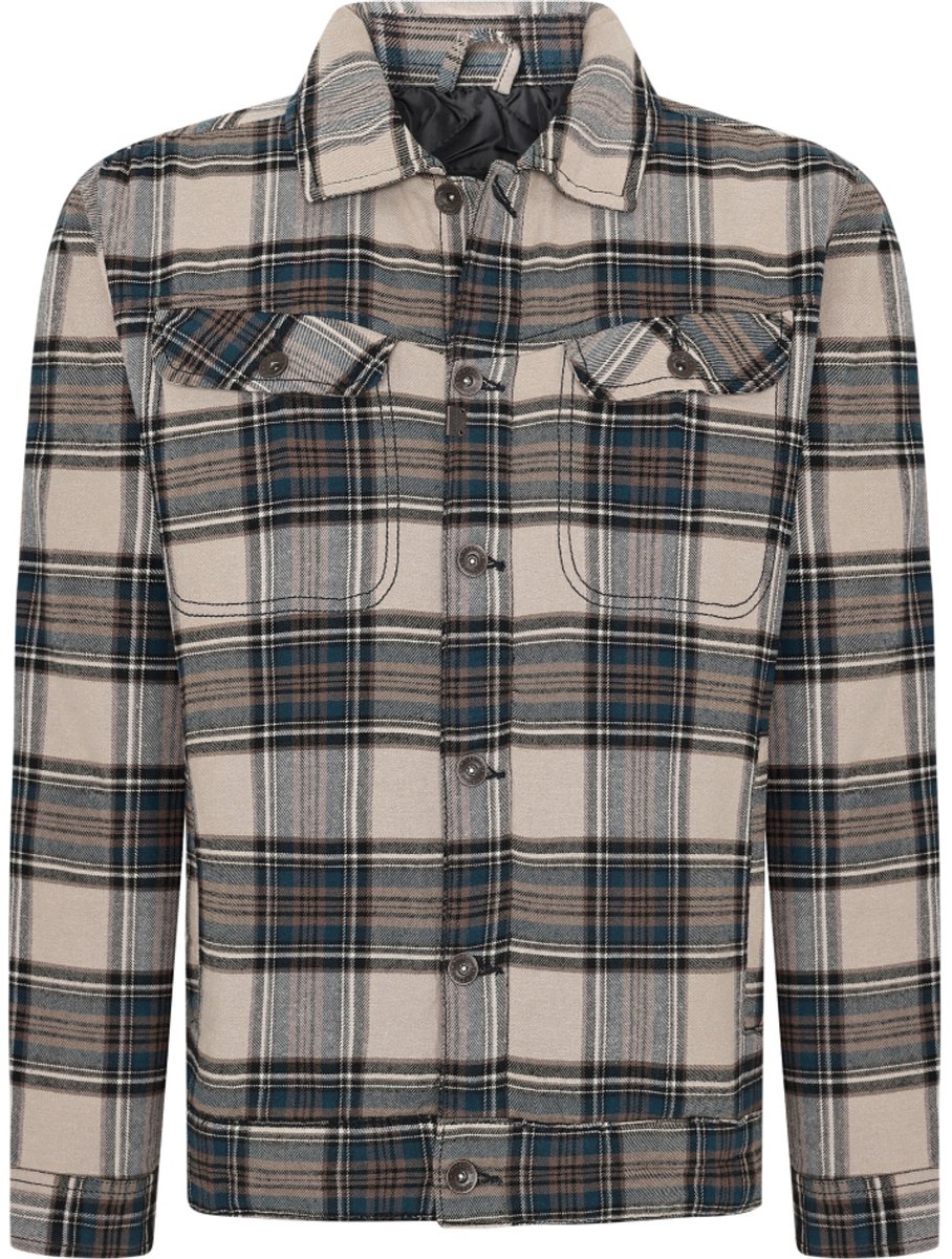 TIMEZONE Heren Overhemd CHECK JACKET regular fit Veelkleurig L Volwassenen
