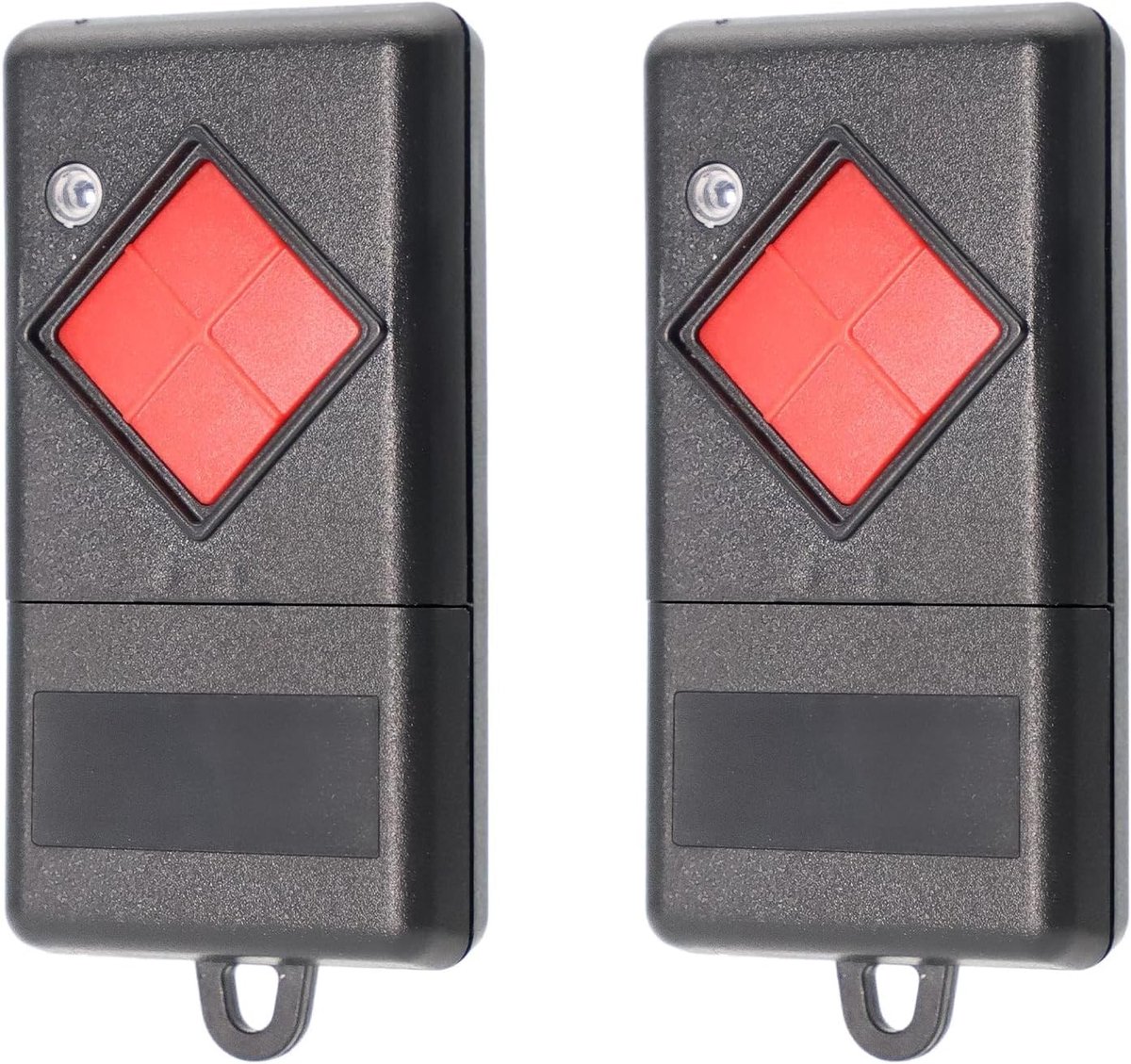 Draadloze Afstandsbediening voor Garagedeur, 2 Stuks Vervangende Afstandsbedieningen, Compatibel met 27.015MHz Dicket Handzender MAHS27-01, Eenvoudige Installatie en Gebruik